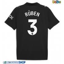 Maglie da calcio Manchester City Ruben Dias #3 Seconda Maglia 2025-26 Manica Corta